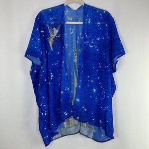 Disney Magical Dreams Cardigan All Over Print Sheer HOTDAME Tinkerbell